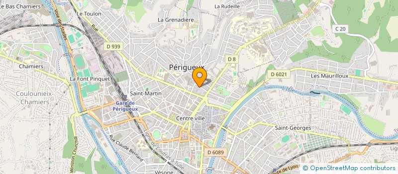 localisation de l'entreprise MADAME MARIE PUCHEU à PERIGUEUX