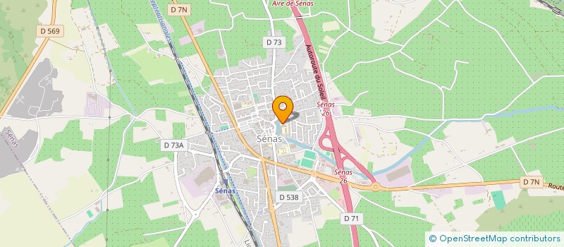 localisation de l'entreprise MADAME MARIE PUGET  SENAS