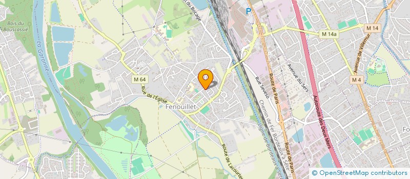 localisation de l'entreprise MADAME MARIE PUJAZON  FENOUILLET