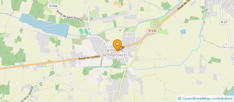 localisation de l'entreprise MADAME MARIE PUNTOUS  SAINTE-FOY-DE-PEYROLIERES