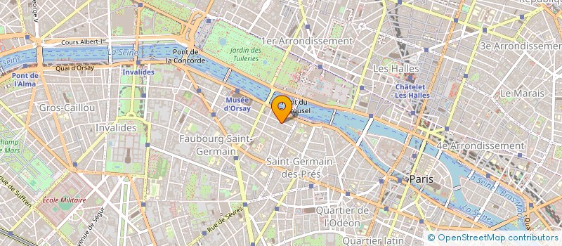 localisation de l'entreprise MADAME MARIE PUTINIER  PARIS