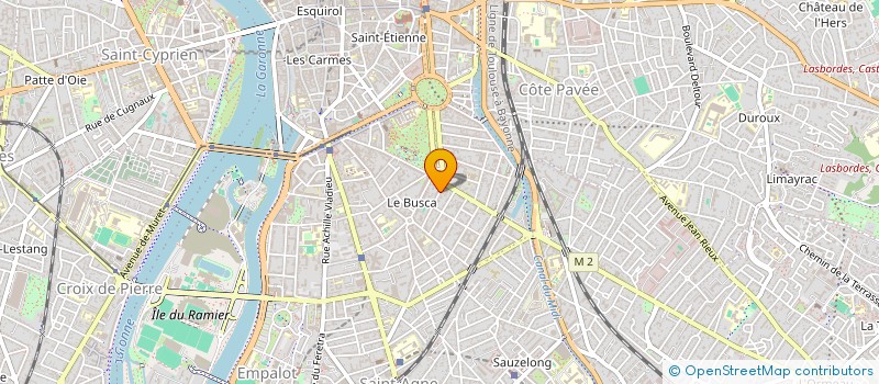 localisation de l'entreprise MADAME MARIE QUARANTA  TOULOUSE