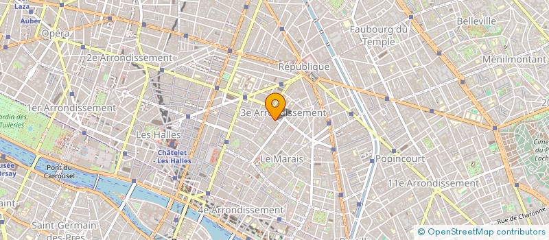 localisation de l'entreprise MADAME MARIE QUENTIN  PARIS