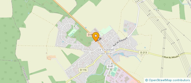 localisation de l'entreprise MADAME MARIE QUILAIN  LE CHATELET-EN-BRIE