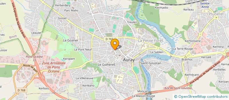 localisation de l'entreprise MADAME MARIE QUILAN à AURAY