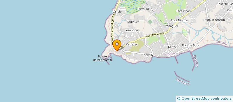 localisation de l'entreprise MADAME MARIE QUINIOU  PENMARCH