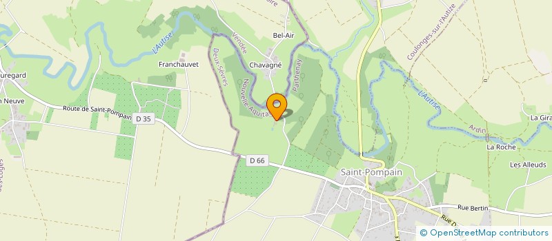 localisation de l'entreprise MADAME MARIE QUINTARD  SAINT-POMPAIN