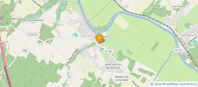 localisation de l'entreprise MADAME MARIE-QUITTERIE ALBERT  PORT-D'ENVAUX