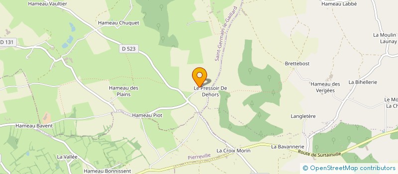 localisation de l'entreprise MADAME MARIE QUONIAM à SAINT-GERMAIN-LE-GAILLARD