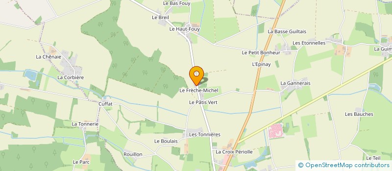 localisation de l'entreprise MADAME MARIE RABINE à LA MEILLERAYE-DE-BRETAGNE