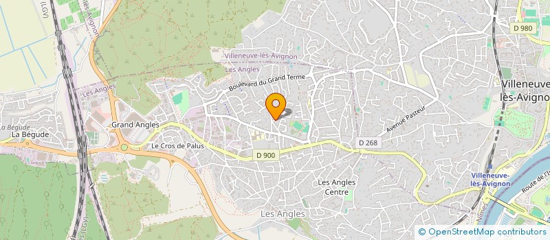 localisation de l'entreprise MADAME MARIE-RACHEL APARIS  LES ANGLES