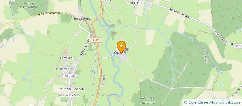 localisation de l'entreprise MADAME MARIE-RAFAELLE DEJOU  CORMATIN