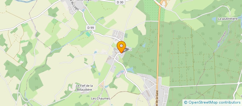 localisation de l'entreprise MADAME MARIE RAFFIN  BOURNEAU