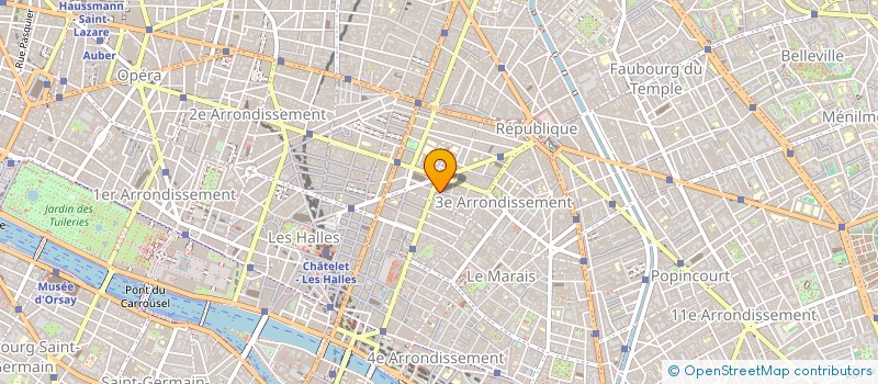 localisation de l'entreprise MADAME MARIE RAFIN  PARIS