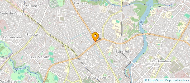 localisation de l'entreprise MADAME MARIE RAGUENEAU à NANTES