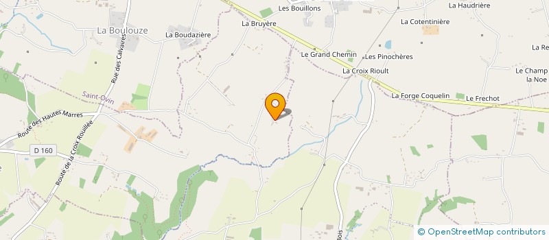 localisation de l'entreprise MADAME MARIE RAIMOND à LE MESNIL-OZENNE
