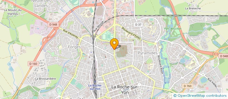 localisation de l'entreprise MADAME MARIE RAIMONDEAU à LA ROCHE-SUR-YON