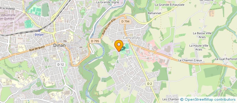 localisation de l'entreprise MADAME MARIE RAISIN  LE HINGLE