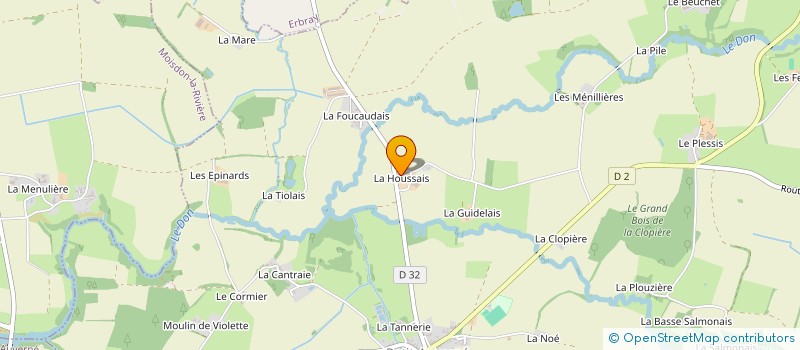 localisation de l'entreprise MADAME MARIE RALISON à SAINT-JULIEN-DE-VOUVANTES