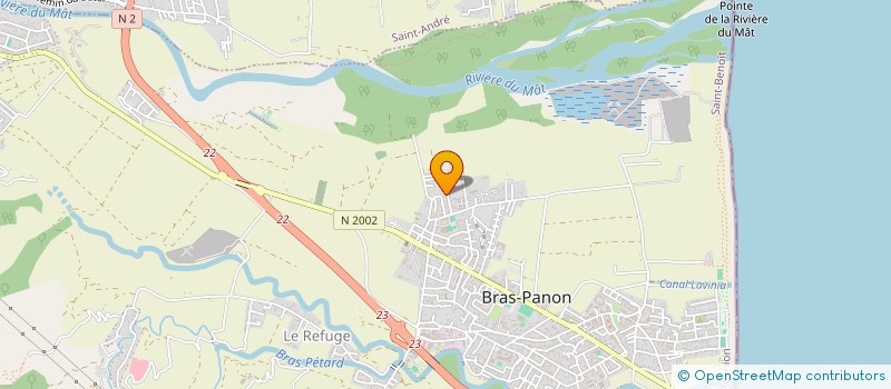 localisation de l'entreprise MADAME MARIE RAMAYE  BRAS-PANON