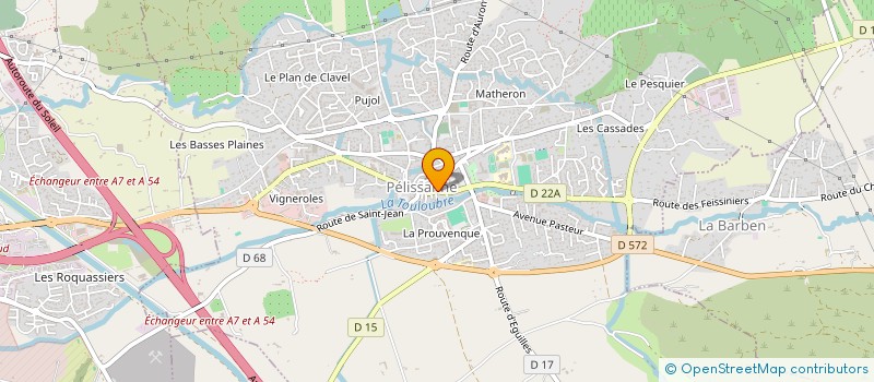 localisation de l'entreprise MADAME MARIE RAMBICUR à PELISSANNE