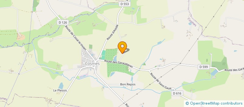 localisation de l'entreprise MADAME MARIE RAMOND  COSMES