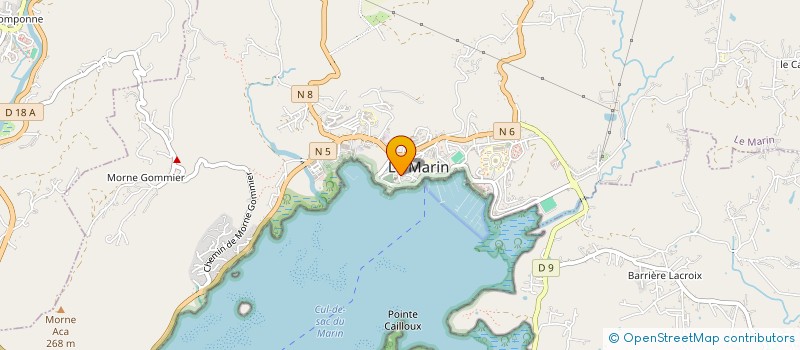 localisation de l'entreprise MADAME MARIE RAMPALY  LE MARIN