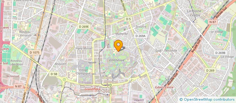 localisation de l'entreprise MADAME MARIE RAMPARANY à GRENOBLE