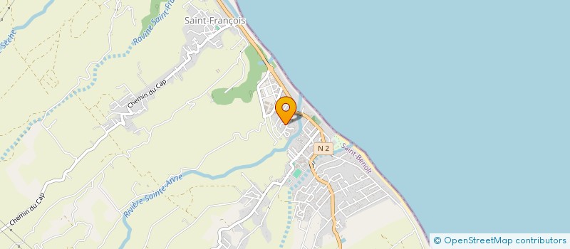 localisation de l'entreprise MADAME MARIE RAMPIERE  SAINT-BENOIT