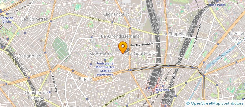 localisation de l'entreprise MADAME MARIE RANNOU  PARIS