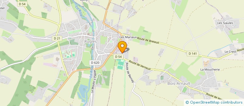 localisation de l'entreprise MADAME MARIE RANTE à BOIS-ARNAULT