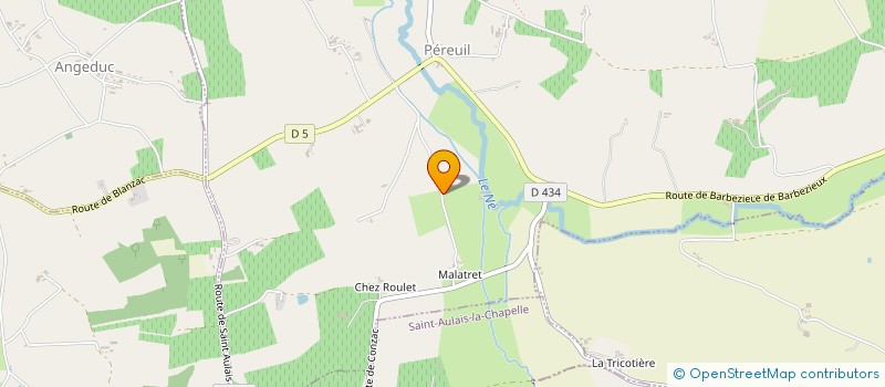 localisation de l'entreprise MADAME MARIE RAOULAS à CHADURIE