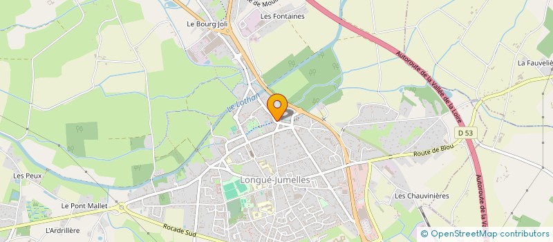 localisation de l'entreprise MADAME MARIE-RAPHAELE SIMONS  GENNES-VAL-DE-LOIRE