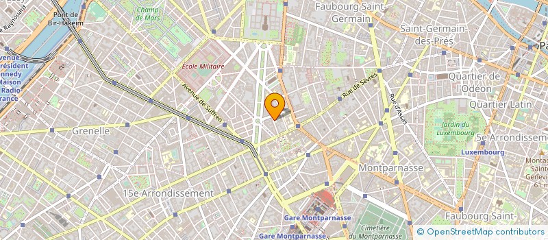 localisation de l'entreprise MADAME MARIE-RAPHAELLE PECQUERAUX  PARIS