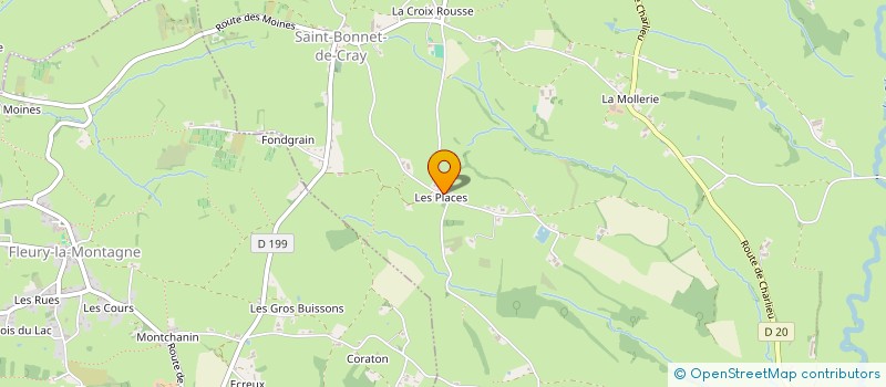 localisation de l'entreprise MADAME MARIE RAQUIN  CHENAY-LE-CHATEL