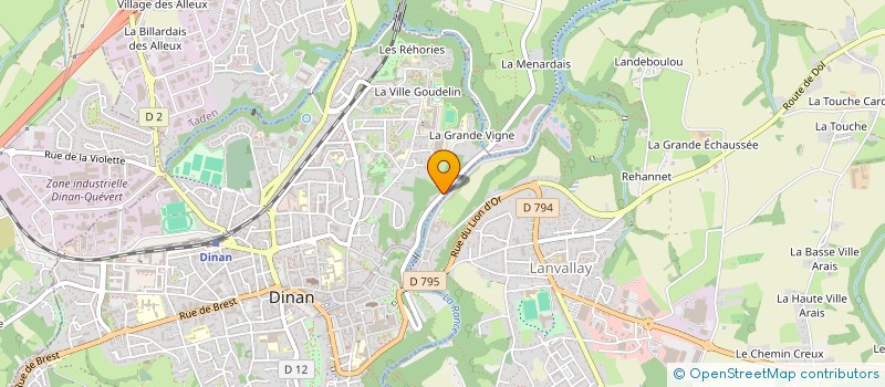 localisation de l'entreprise MADAME MARIE RAULT  MATIGNON