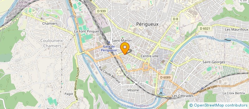 localisation de l'entreprise MADAME MARIE RAUSCH à PERIGUEUX