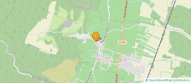 localisation de l'entreprise MADAME MARIE RAVEY à MOREY-SAINT-DENIS