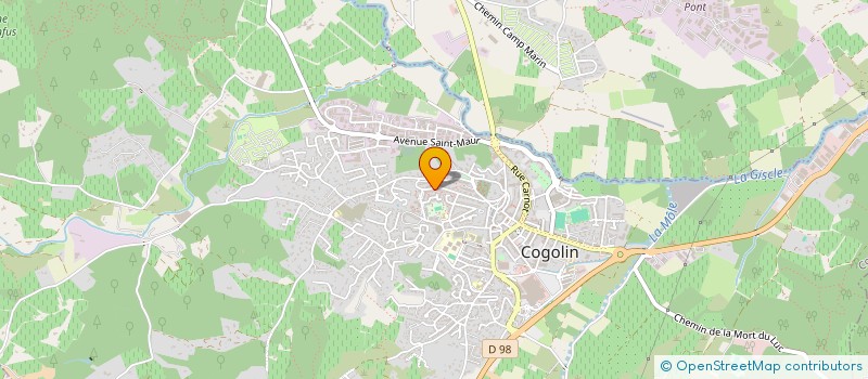 localisation de l'entreprise MADAME MARIE RAYBAUD  VAZERAC