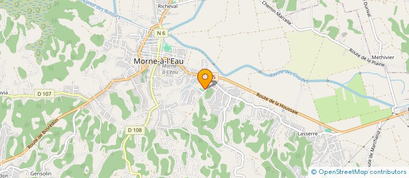 localisation de l'entreprise MADAME MARIE RAYMOND à MORNE A L'EAU