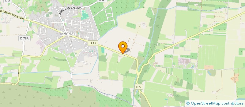 localisation de l'entreprise MADAME MARIE RAYMOND  MOURIES