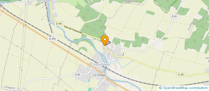 localisation de l'entreprise MADAME MARIE RAYMONDE STEPHAN  FOUCHERES