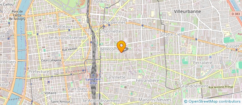 localisation de l'entreprise MADAME MARIE REBOUX  LYON