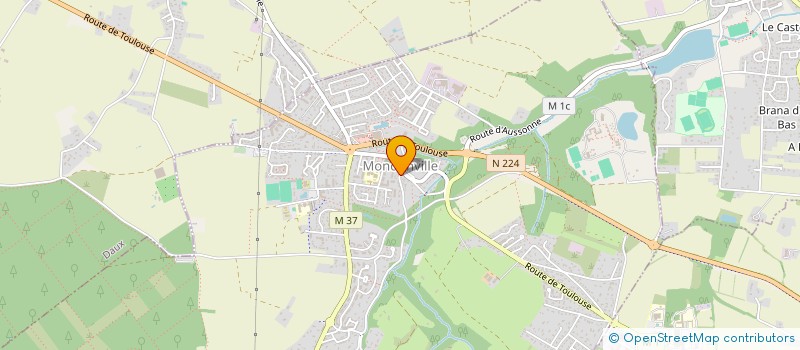 localisation de l'entreprise MADAME MARIE RECORDON  MONDONVILLE