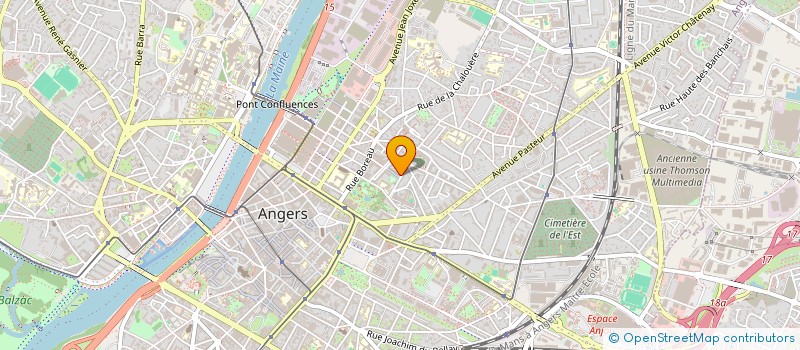 localisation de l'entreprise MADAME MARIE-REINE GODIVEAU à ANGERS