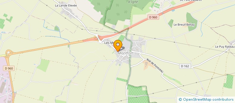 localisation de l'entreprise MADAME MARIE REINE LIZEE  DOUE-EN-ANJOU