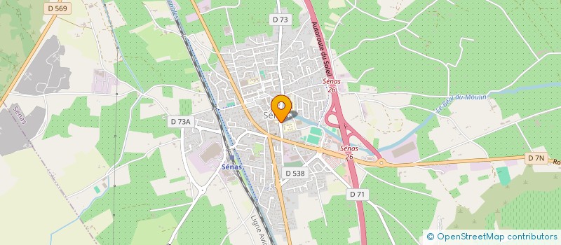 localisation de l'entreprise MADAME MARIE REISSI REISSI  SENAS