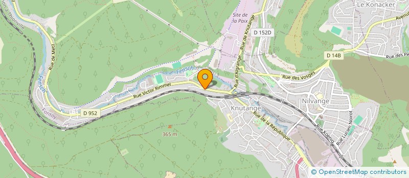 localisation de l'entreprise MADAME MARIE REMMER  KNUTANGE