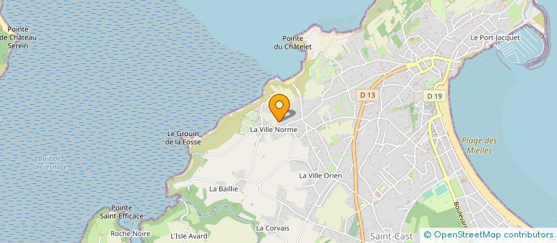 localisation de l'entreprise MADAME MARIE RENARD à SAINT-CAST-LE-GUILDO
