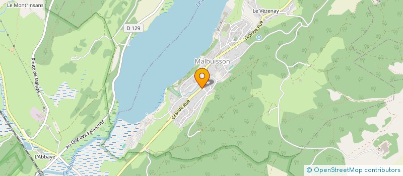 localisation de l'entreprise MADAME MARIE RENAUD  REMORAY-BOUJEONS